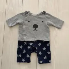 爆安セール！　べべ　カバーオール　ロンパース　60cm