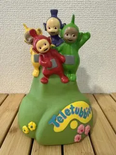 テレタビーズ　ビンテージ　貯金箱　4体セット　アメトイ Teletubbies/テレタビーズ・フィギュア・コインバンク/貯金箱・4体
