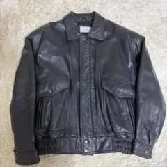 美品✨VINTAGE レザージャケット A2 フライトジャケット 羊革 黒 XL 2025年最新】フライトジャケット A2の人気アイテム - メルカリ