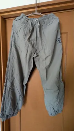 【Ninety/9090】N Logo Side-zip Nylon Pants