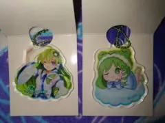 東方Project　キーホルダー　ミニ　アクリルスタンド　tohou　東風谷早苗