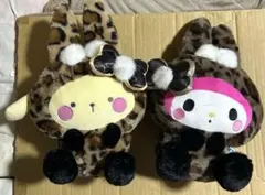 サンリオキャラクターズ　ギャルらび♡Bigぬいぐるみ マイメロ　ポムポムプリン