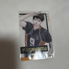 ハイキュー‼︎ ファンパーク　影山　飛雄　箔押しクリアカードコレクション