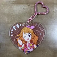 映画 アイカツ！×プリパラ ポップコーン購入特典 ハート型アクキー 大空あかり