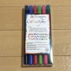 呉竹(Kuretake) 水性ペン ZIG カリグラフィーII 6色のサムネイル