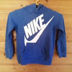 NIKE キッズパーカー 4T 青100cm