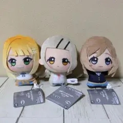 ナムコ限定　学園アイドルマスター　ちびぐるみ　篠澤広　姫崎莉波　紫雲清夏