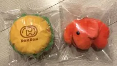 ドムドムハンバーガー ぬいぐるみポーチ ハンバーガー型 ポシェット どむぞうくんのサムネイル