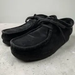 クラークスオリジナルズ ワラビー ゴアテックス スエード メンズ 黒