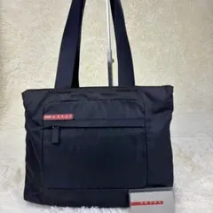 PRADA SPORTS プラダスポーツ　トートバッグ　ハンドバッグ　ブラック 中古・古着通販】PRADA SPORTS (プラダスポーツ) トートバッグ