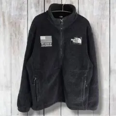 ノースフェイス ボアジャケット 50周年 ワッペン ブラック XL K1224