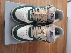Nike AirFORCE1 エアフォースワン グリーン/ホワイト