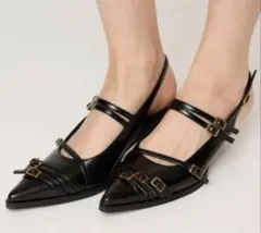 SLY BELTED SLING PUMPS ベルティド スリング パンプスのサムネイル