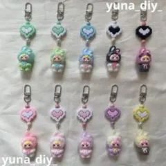 baby three ベイビースリー リボン うさぎ キーホルダー