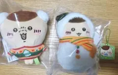 ちいかわ　エニマイクジ　くりまんじゅう　マスコット　ぬいぐるみキーホルダー