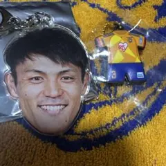 【未使用品】ベガルタ仙台 アクリルキーホルダー・ユニフォームキーホルダー奥山選手