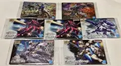 ガンプラパッケージアートグミ　鉄血のオルフェンズ カード 7枚セット