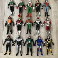 昭和仮面ライダー ソフビフィギュア 15体セット