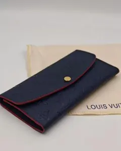 美品LOUIS VUITTONポルトフォイユ・サラ アンプラントマリーヌルージュ