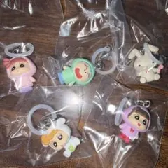 クレヨンしんちゃん　めじるしアクセサリー2 パステルカラー　セミコンプリート