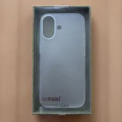 memumi iPhone 17ケース 0.3㎜極薄 Trans-White