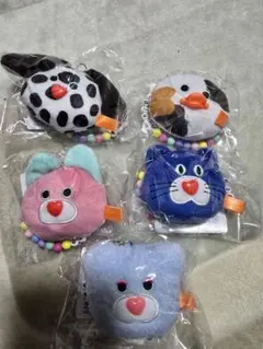 mojojojo ビーズチェーン付き フェイスマスコット2 　5種 セット