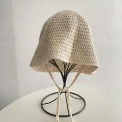 クロシェハット クラッシャーハット ビーニー ハンドメイド かぎ編み