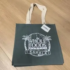 [新品・未使用] ホールフーズ カハラ店 布製エコバッグ