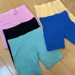 【next】キッズハーフレギンス5枚セット