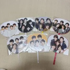 嵐 歴代集合ミニうちわ7枚セット