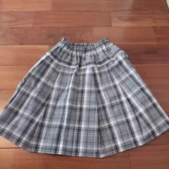チェック柄スカート 155-165cm