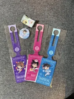 くら寿司　名探偵コナン ラゲッジタグ、缶バッジ