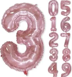 ✨数字バルーン 3