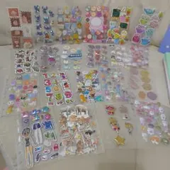 21枚まとめ売り　リフィル付き　サンリオぷっくりシール　3Dシール　切手シール