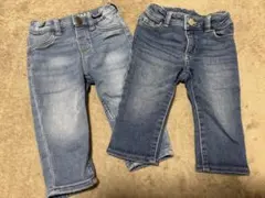 H&M GAP ベビー デニムズボン パンツ 2枚セット