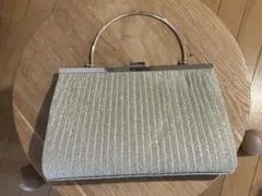 ゴールド　ラメ　パーティーバッグ　結婚式