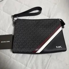 MICHAEL KORS モノグラム クラッチバッグ ストラップ付のサムネイル
