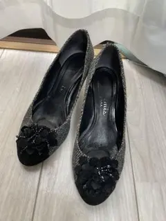 DIANA フラワー装飾 ヒール 24cm