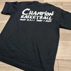 Champion バスケットボール Tシャツ 黒