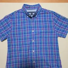 【価格見直し】トミーヒルフィガー　半袖シャツ　TOMMY HILFIGER　M