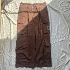 9090 ワークカーゴパンツ ワイドカーゴ ブラウン レア