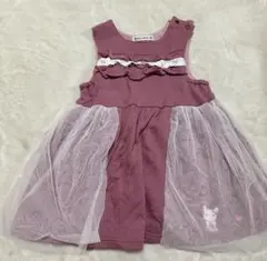 クーラクール キムラタン チュールワンピース 90