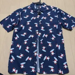 anko サーフィン柄 アロハシャツ XS