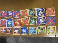 ポケモン 最強シール烈伝　アマダ まとめ売りのサムネイル