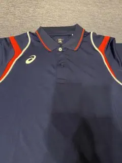 アシックス　asics ポロシャツ　メンズM