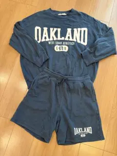 H&M OAKLAND スウェットセット 160cm セットアップ