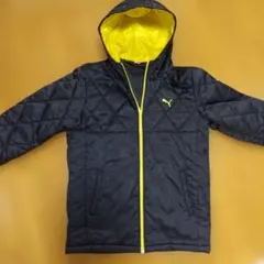 プーマ 黒 L 中綿ジャケット PUMA アウター ジャケット ベンチコートのサムネイル