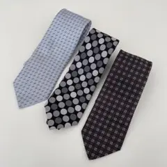 ネクタイ 3本セット HOMME DEUX BOSS dunhill