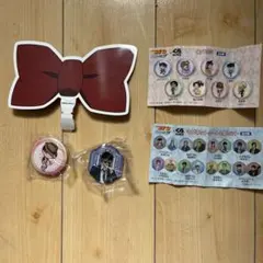 くら寿司　名探偵コナン リボン　バッジ　マグネットシートセット