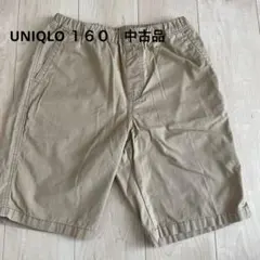 UNIQLOキッズ １６０　ハーフパンツ　２枚セット　中古品